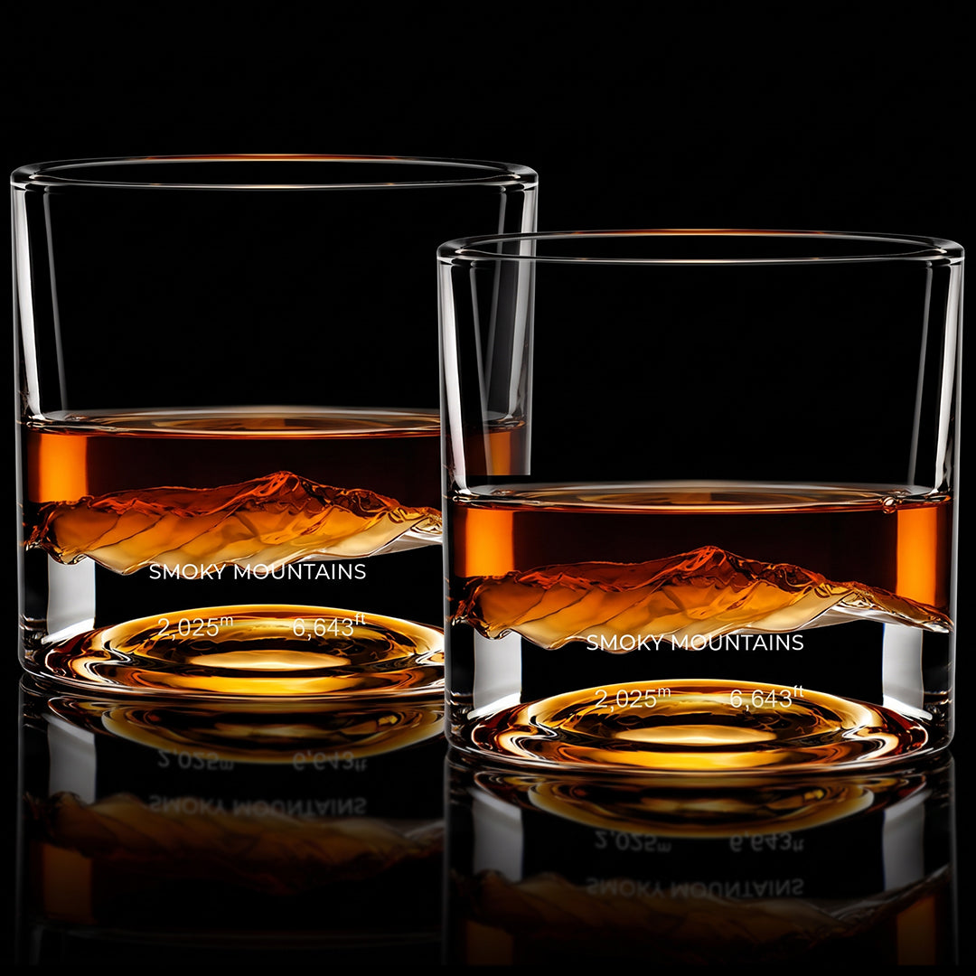 Smoky Mountain Glasses Set of 2